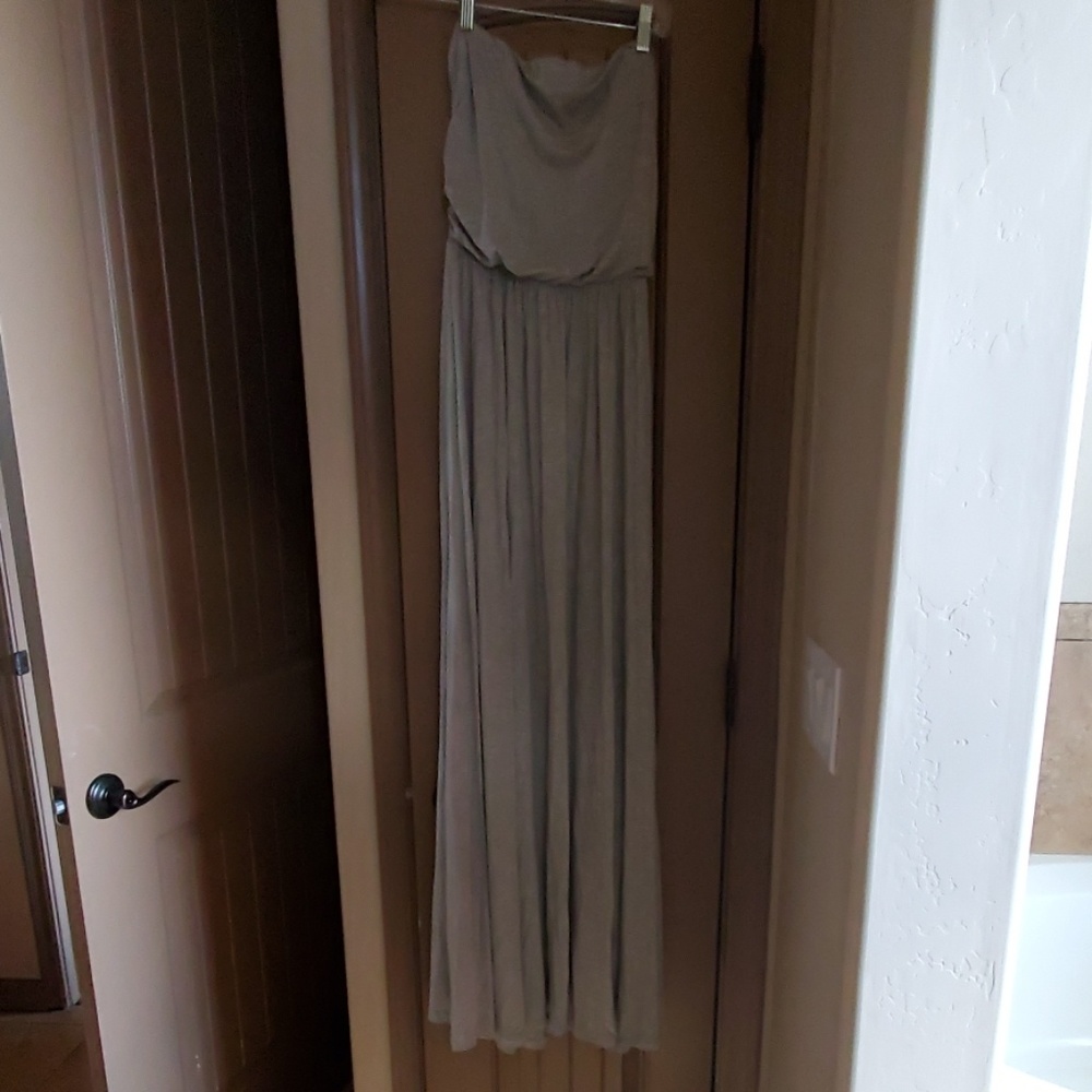 BNWT West Kei Strapless Maxi dress